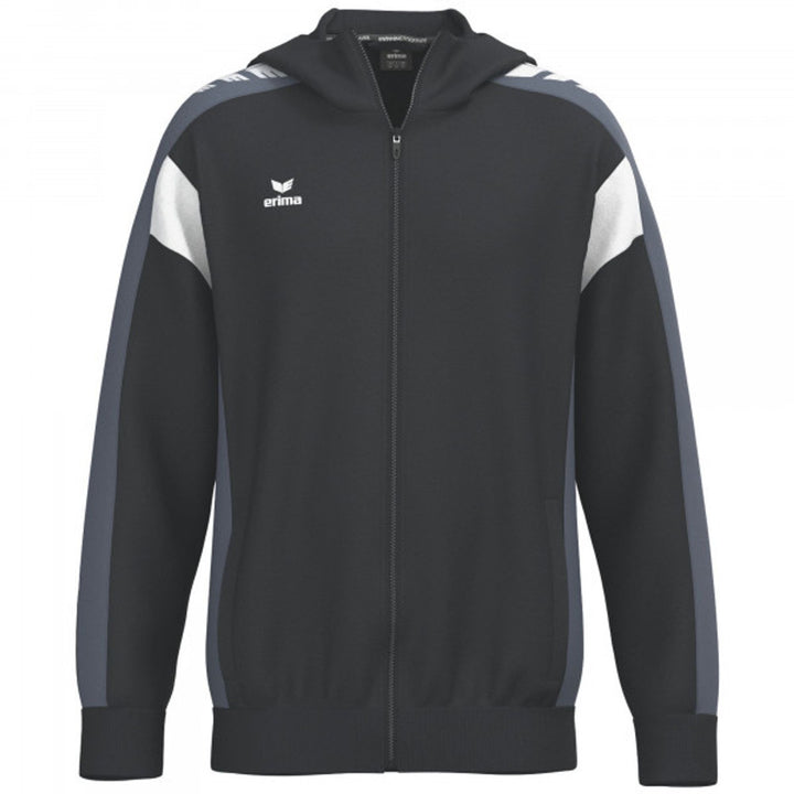 Erima Celebrate 125 Training Jacket With Hood - black/slate grey