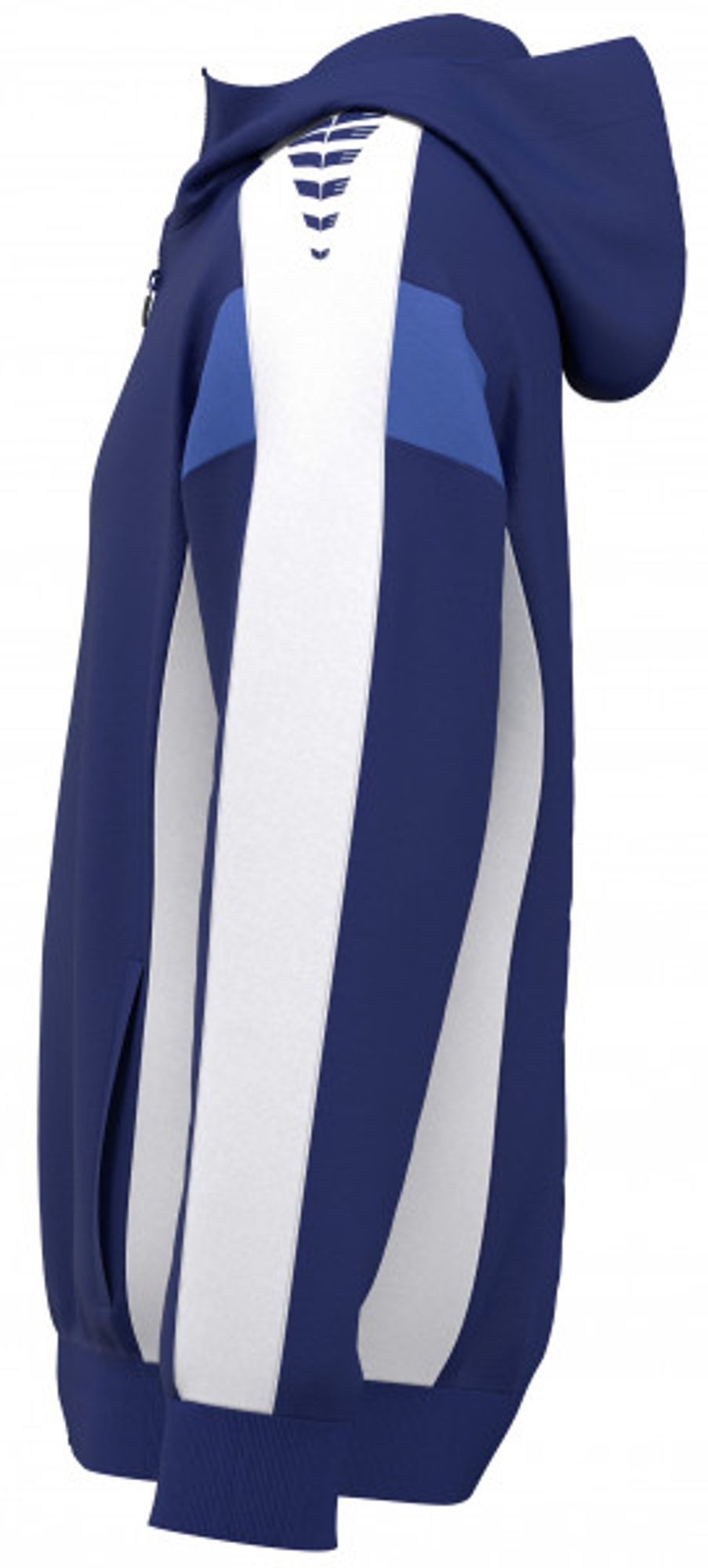 Erima Celebrate 125 Training Jacket With Hood - new navy/white