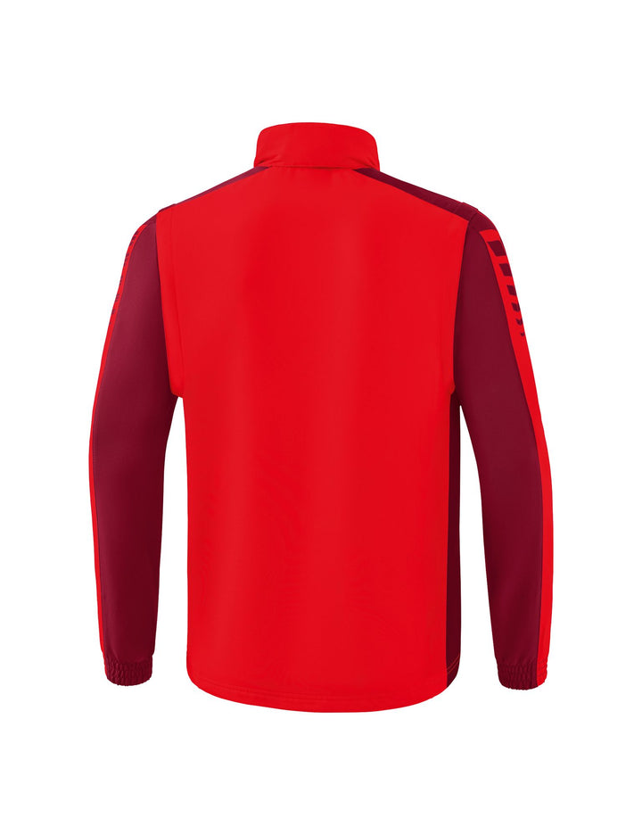Erima Six Wings Jacket With Removable Sle - red/bordeaux