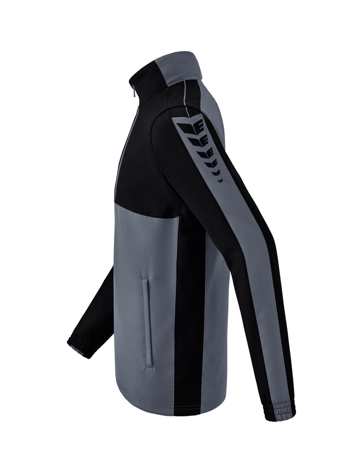 Erima Six Wings Jacket With Removable Sle - slate grey/black