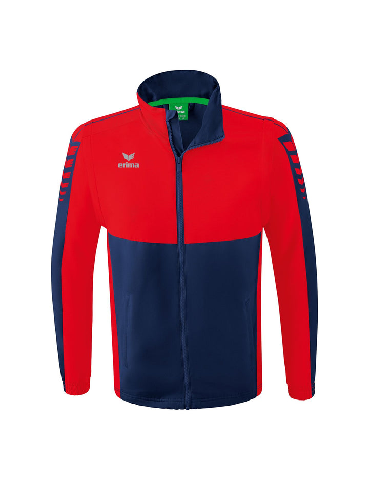 Erima Six Wings Jacket With Removable Sle - new navy/red