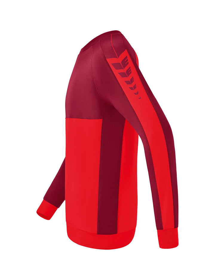 Erima Six Wings Sweatshirt - red/bordeaux