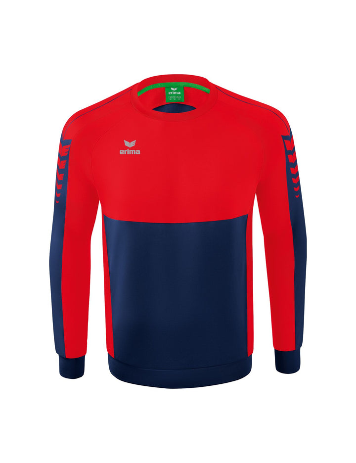 Erima Six Wings Sweatshirt - new navy/red
