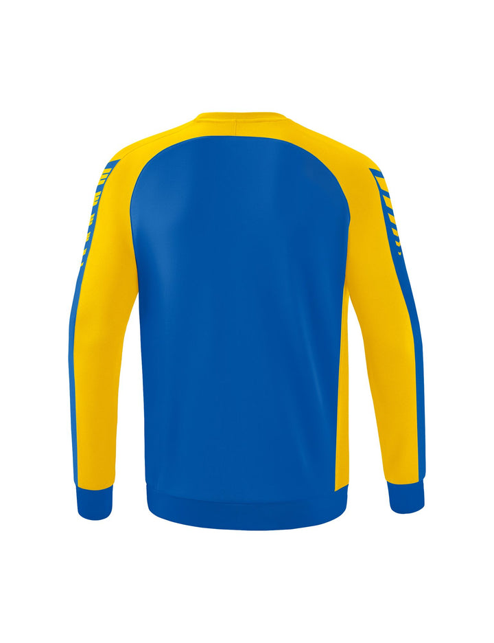 Erima Six Wings Sweatshirt - new royal/yellow