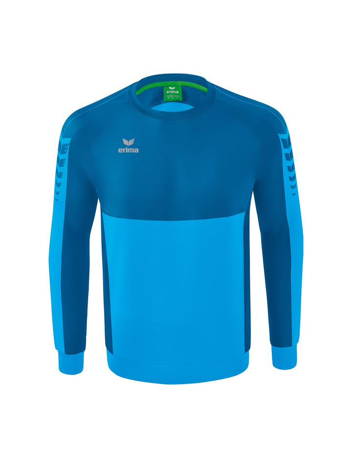 Erima Six Wings Sweatshirt - curacao/mykonos