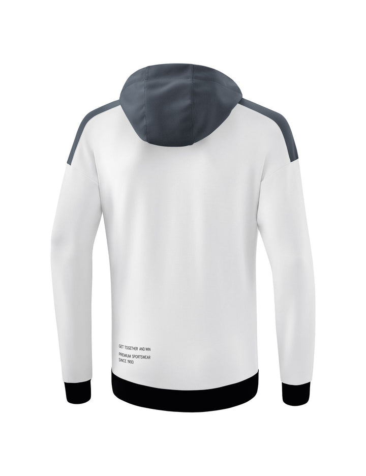 Erima Change Hoody - white/slate grey/black