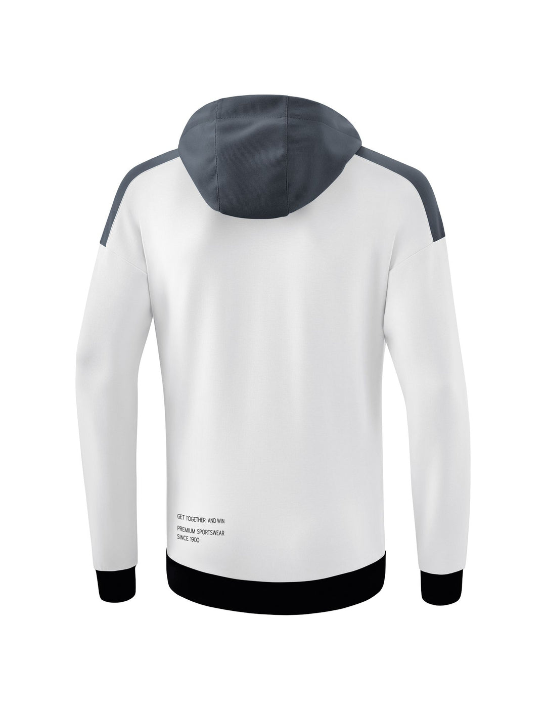 Erima Change Hoody - white/slate grey/black
