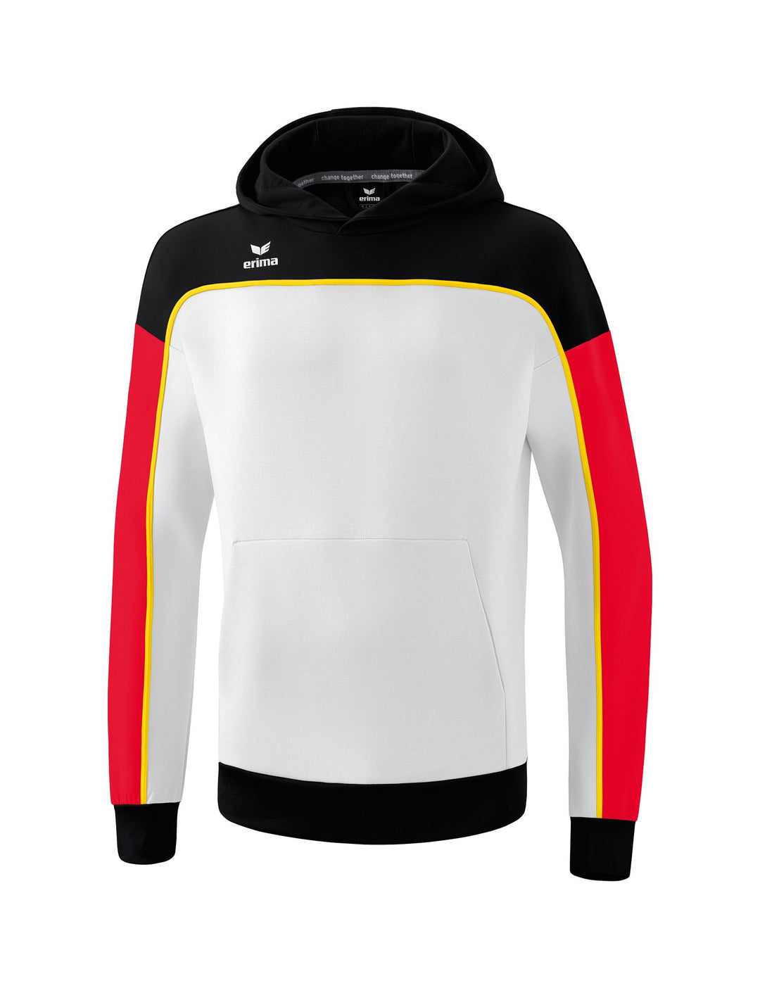 Erima Change Hoody - white/black/red