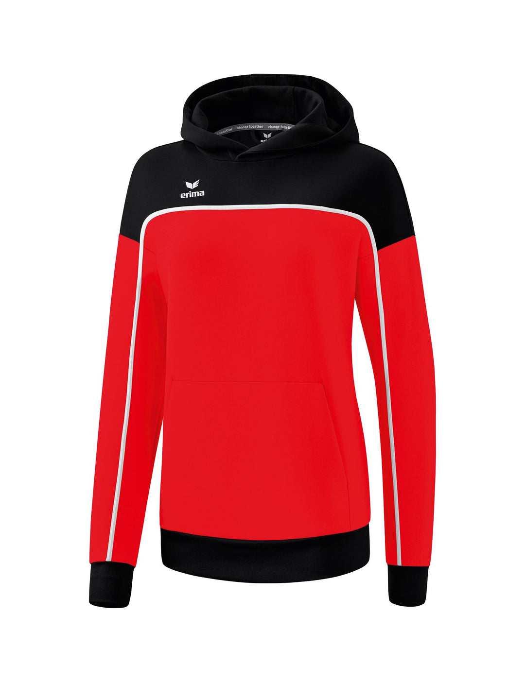 Erima Change Hoody - red/black/white