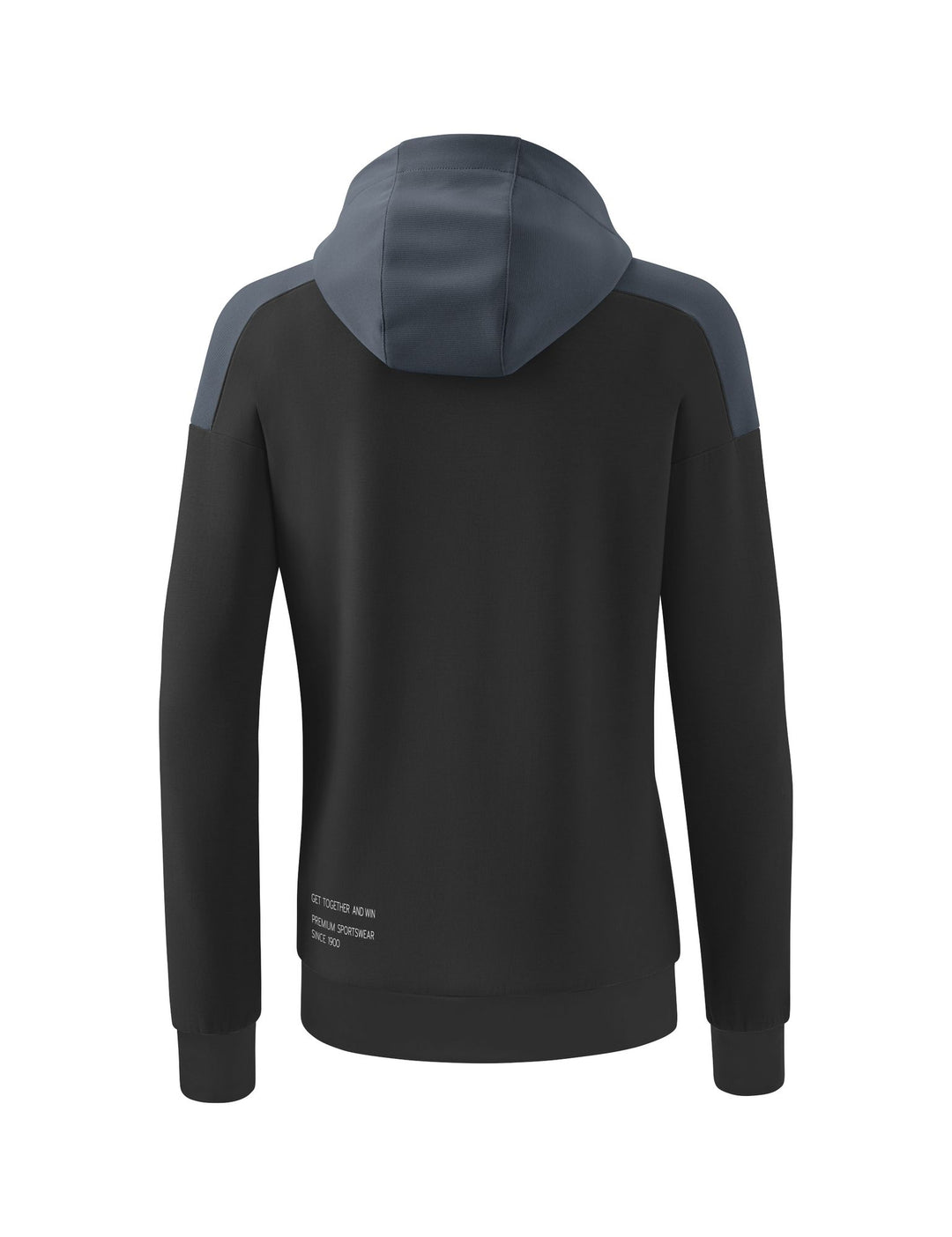 Erima Change Hoody - black grey/slate grey/white