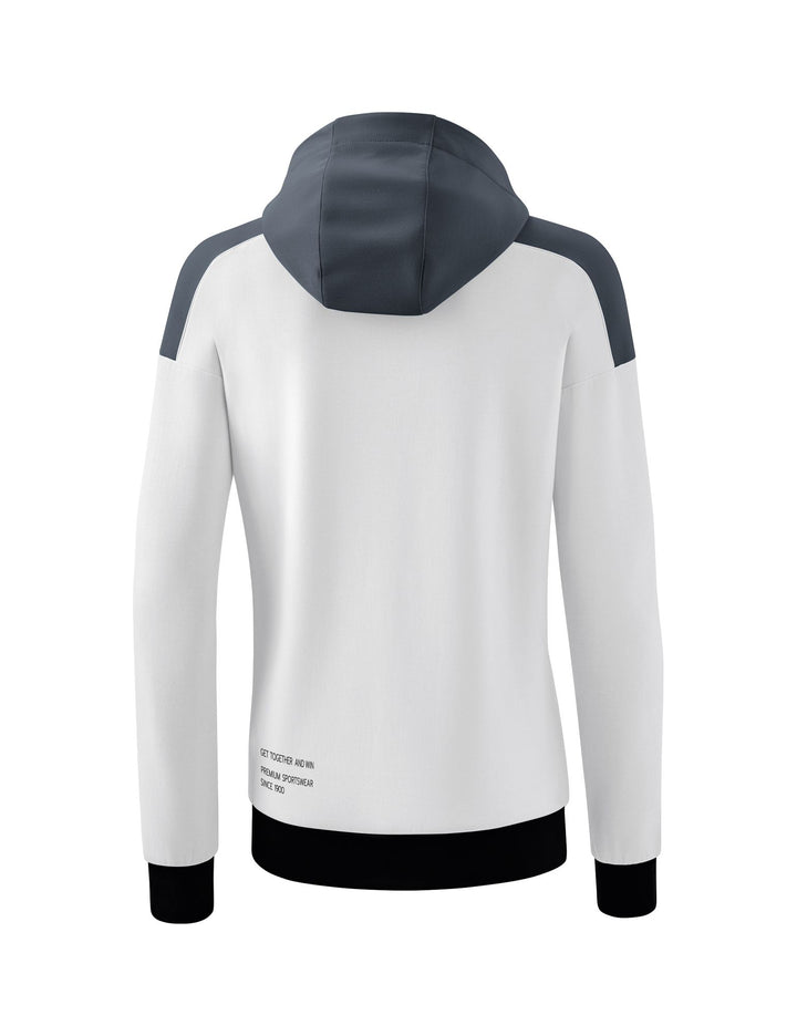 Erima Change Hoody - white/slate grey/black