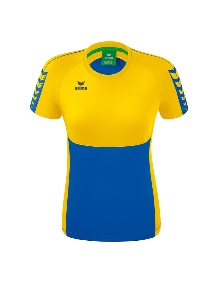 Erima Six Wings T-Shirt Function - new royal/yellow