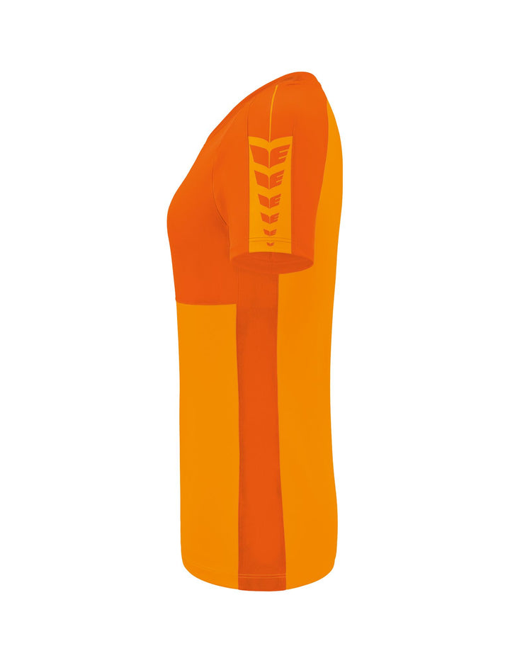 Erima Six Wings T-Shirt Function - new orange/orange