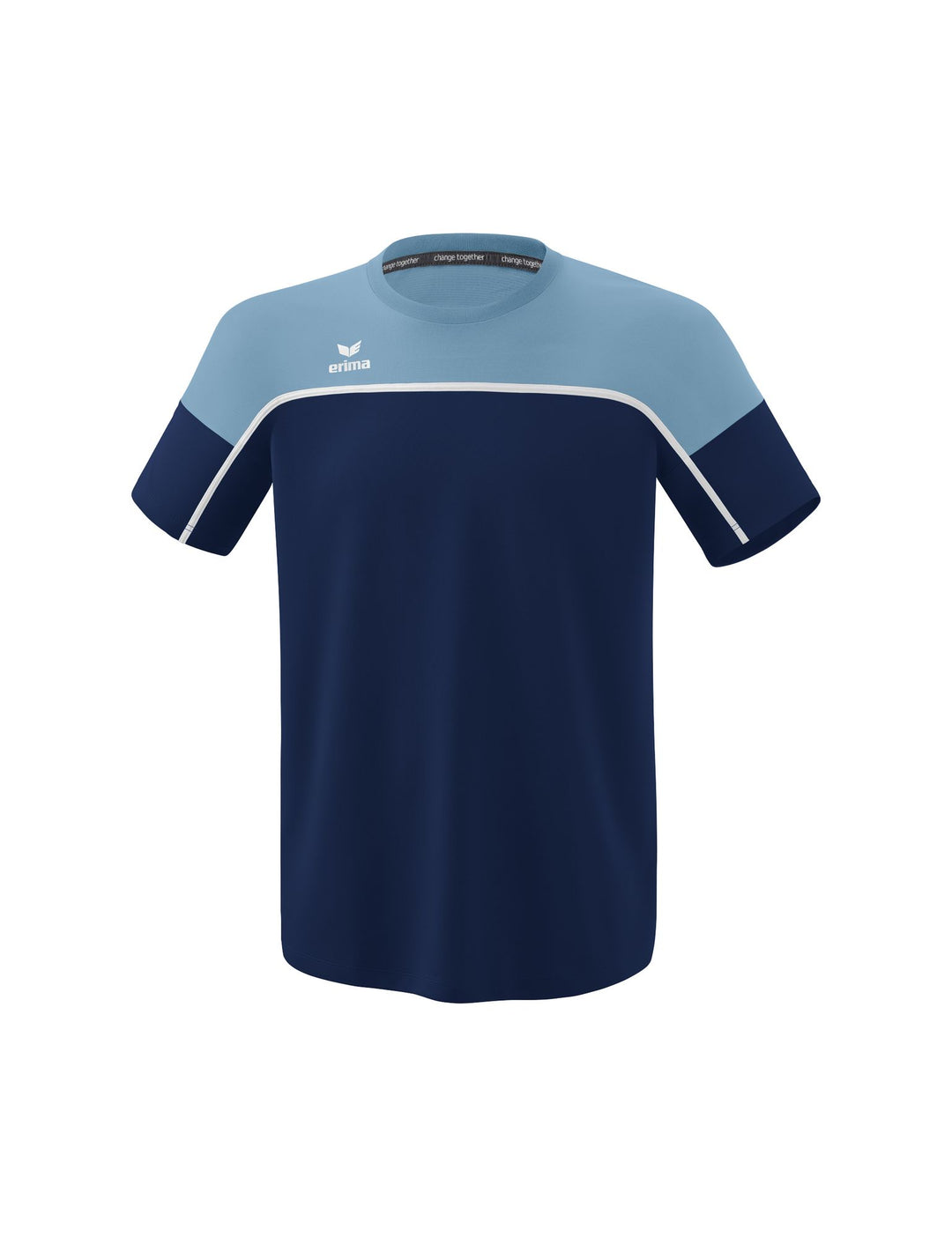 Erima Change T-Shirt Function - new navy/faded denim/white