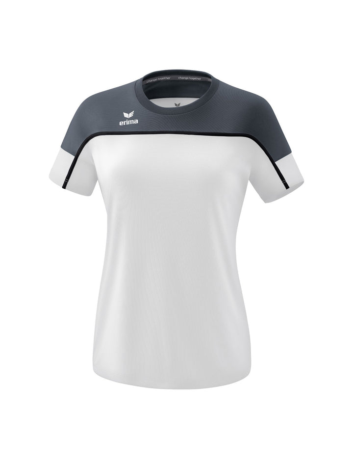 Erima Change T-Shirt Function - white/slate grey/black