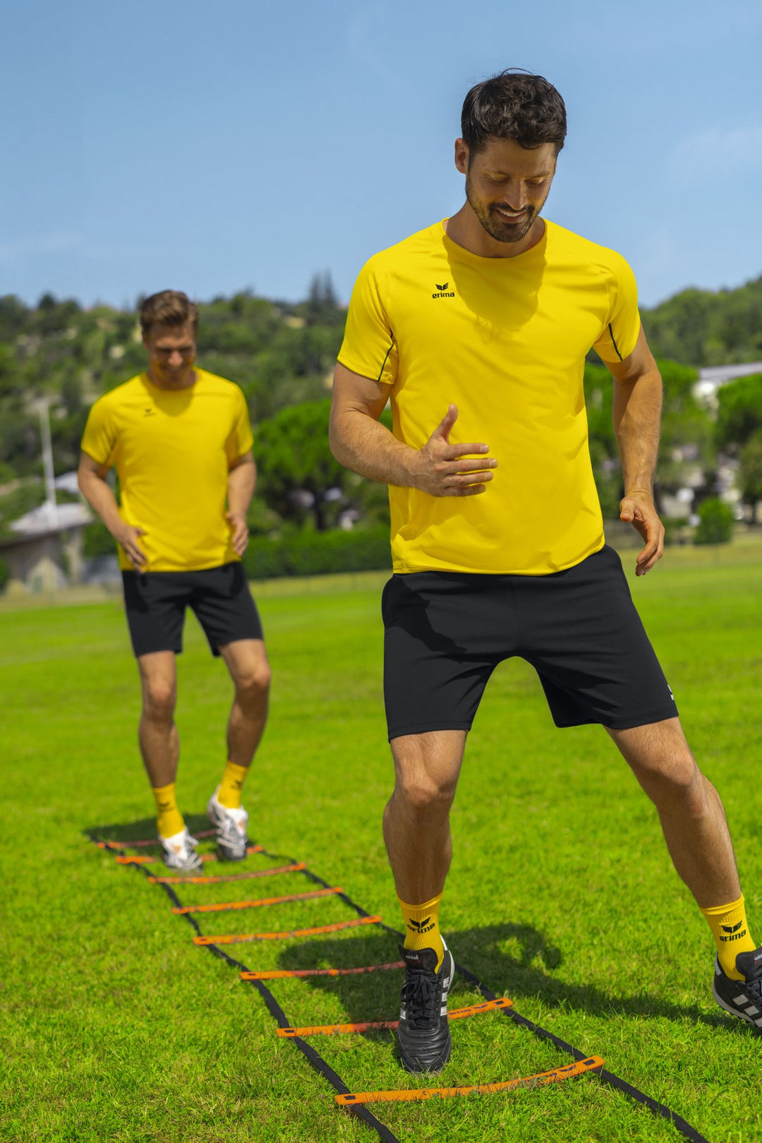 Erima LIGA STAR t-shirt function - yellow/black