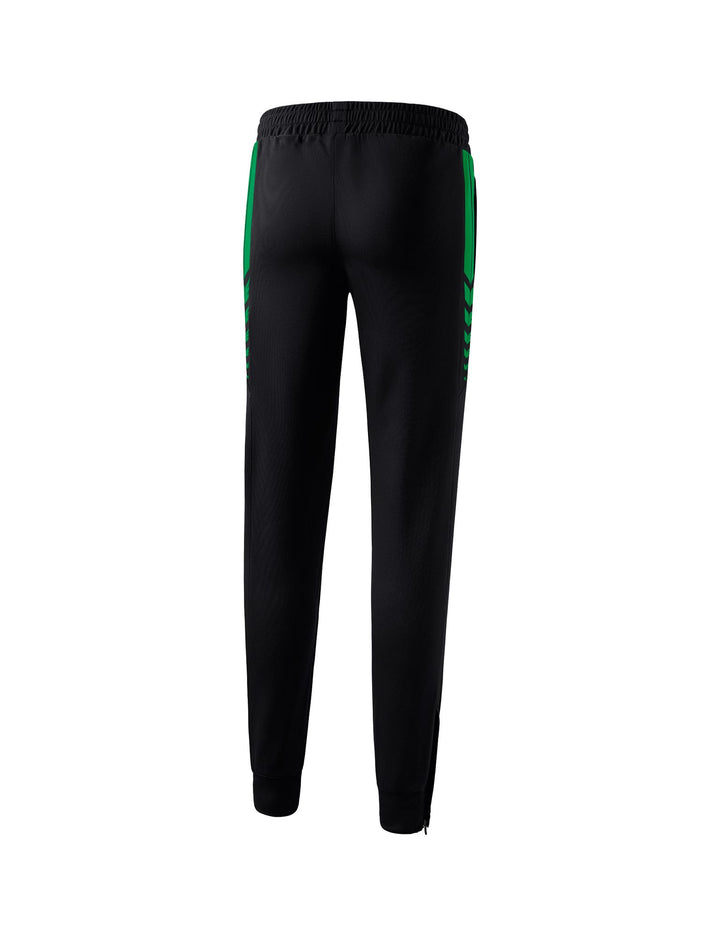 Erima Six Wings Training Pants - black/smaragd