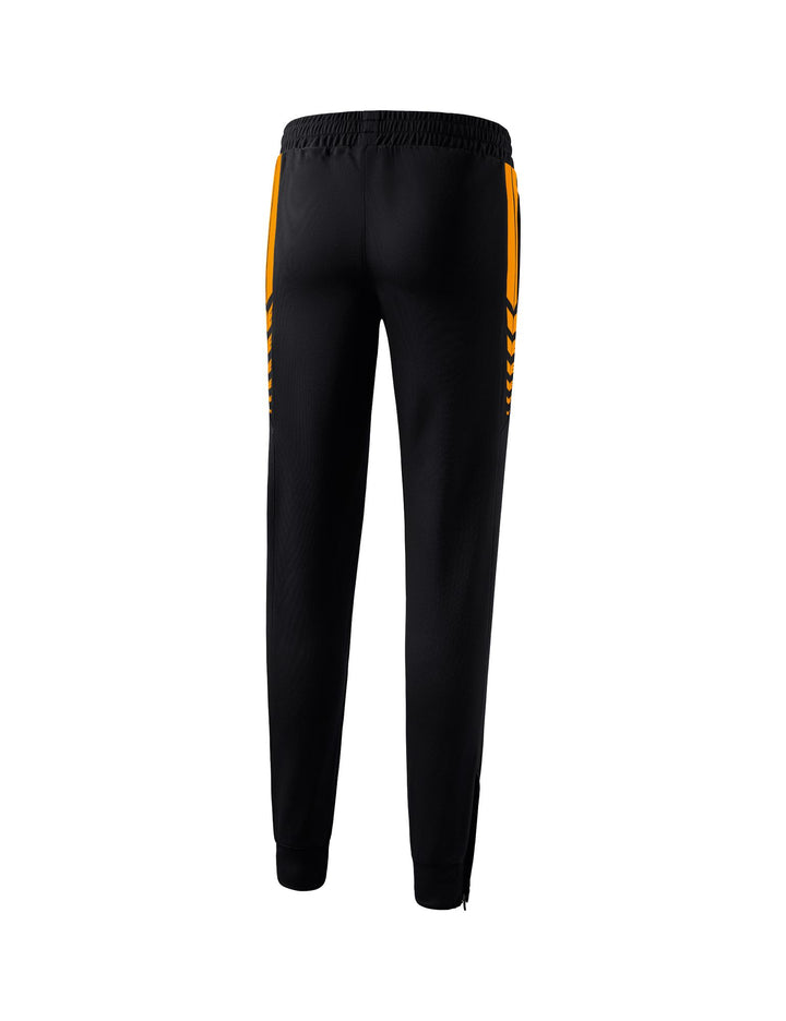 Erima Six Wings Training Pants - black/new orange