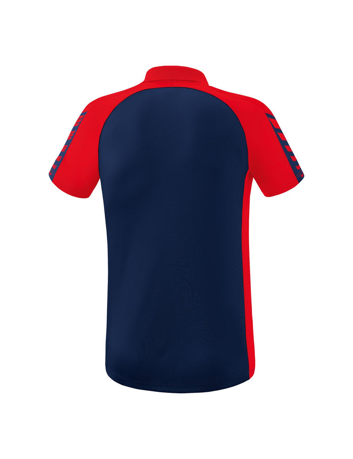 Erima Six Wings Poloshirt Function - new navy/red