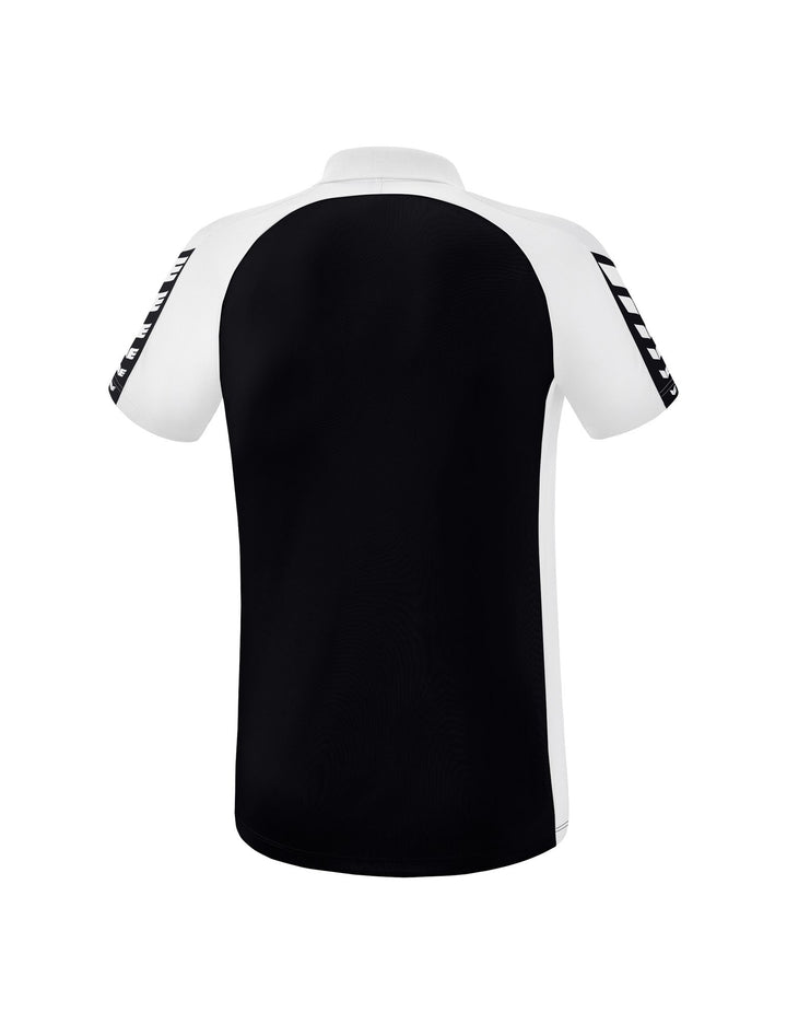 Erima Six Wings Poloshirt Function - black/white