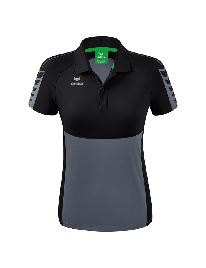 Erima Six Wings Poloshirt Function - slate grey/black