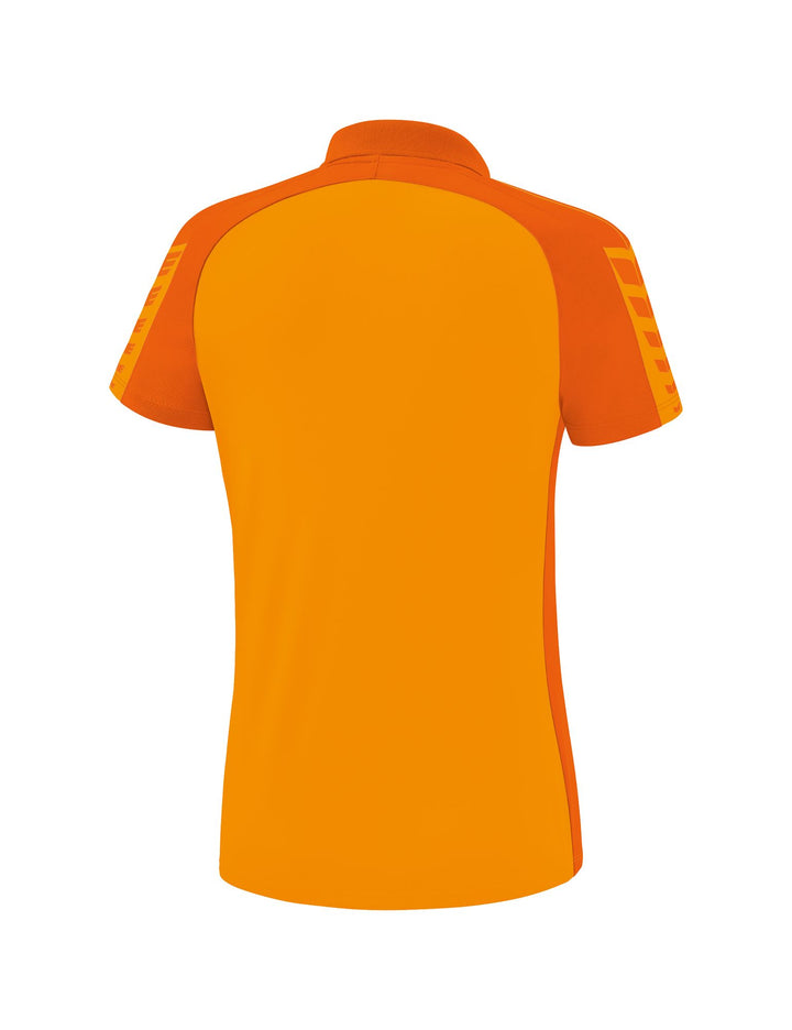 Erima Six Wings Poloshirt Function - new orange/orange