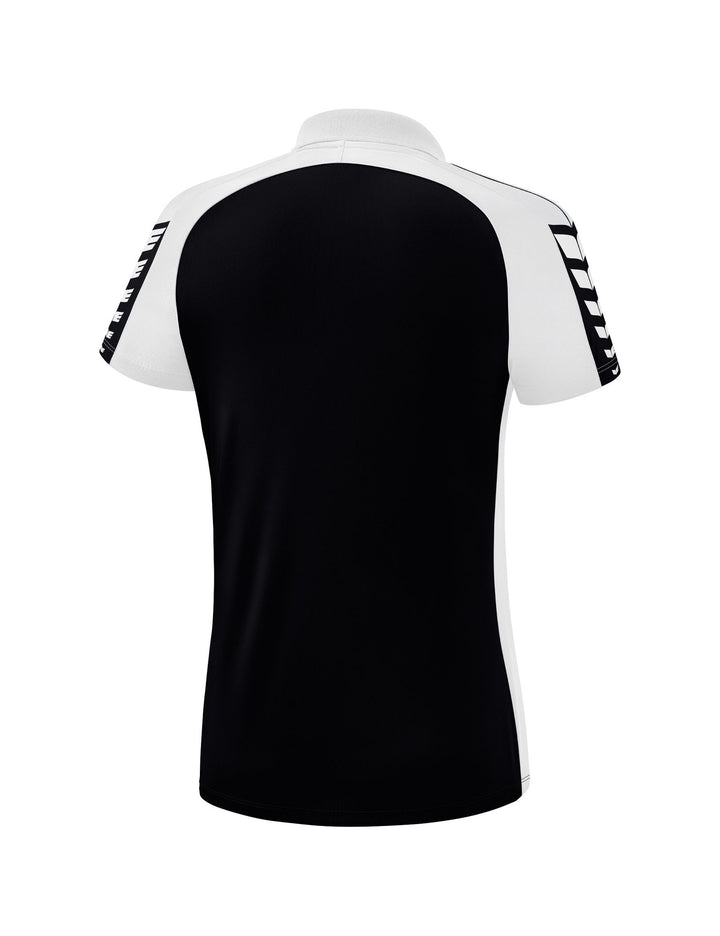 Erima Six Wings Poloshirt Function - black/white