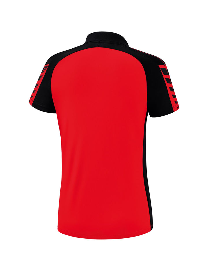 Erima Six Wings Poloshirt Function - red/black