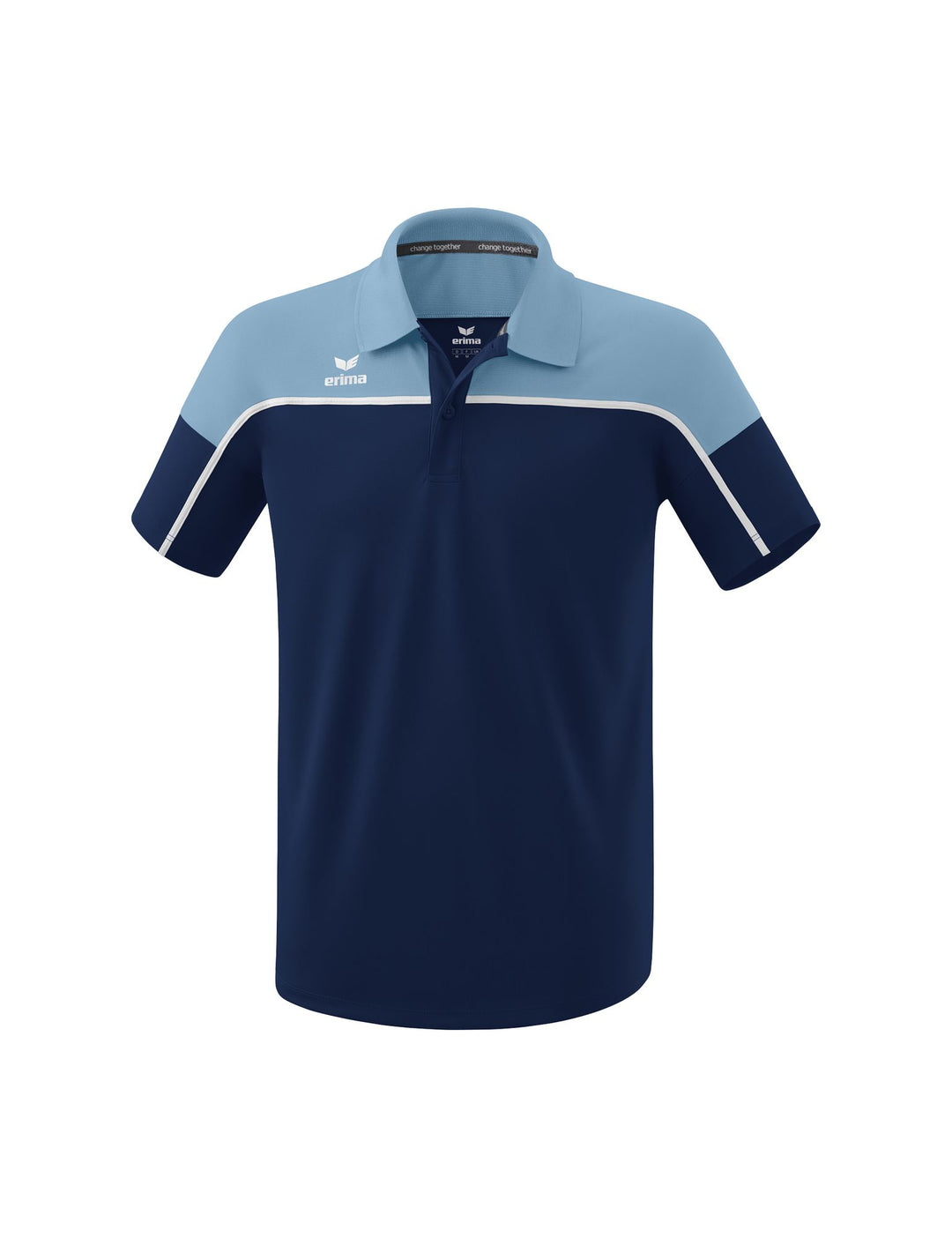 Erima Change Poloshirt Function - new navy/faded denim/white