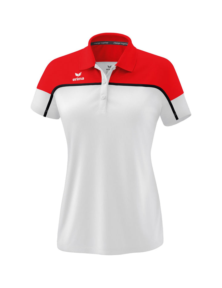Erima Change Poloshirt Function - white/red/black