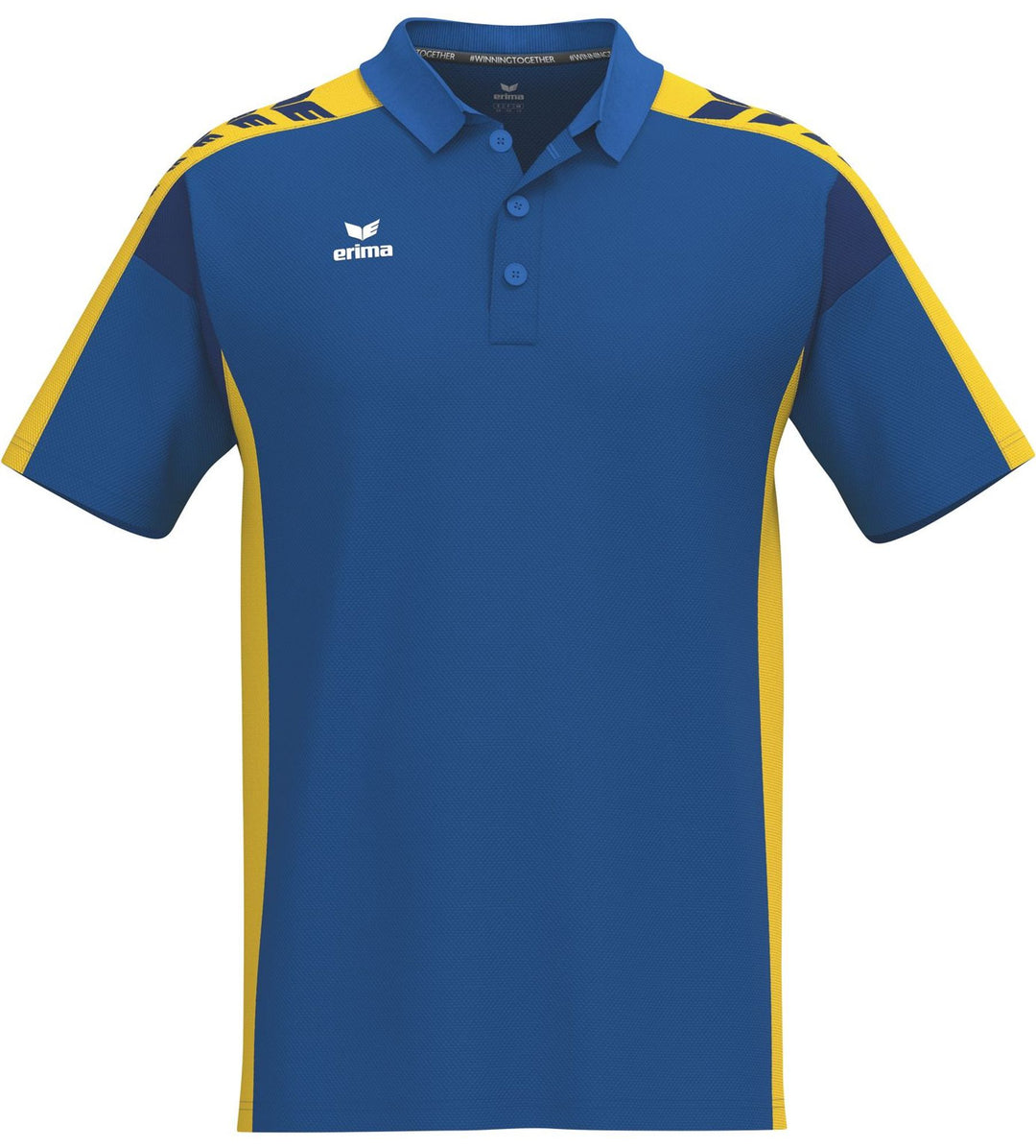 Erima Celebrate 125 Poloshirt Function - new royal/yellow