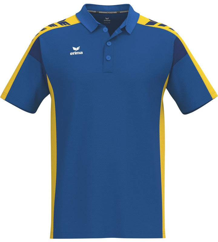 Erima Celebrate 125 Poloshirt Function - new royal/yellow