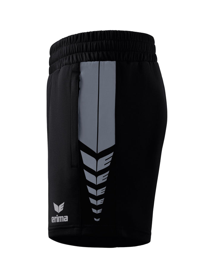 Erima Six Wings Shorts Without Inner Slip - black/slate grey
