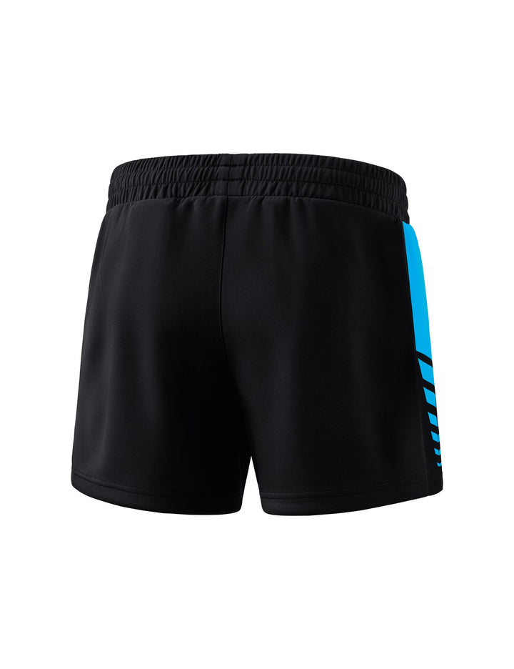 Erima Six Wings Shorts Without Inner Slip - black/curacao