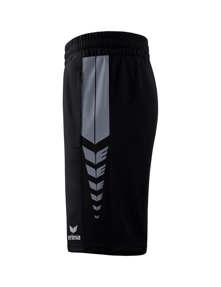 Erima Six Wings Shorts Without Inner Slip - black/slate grey
