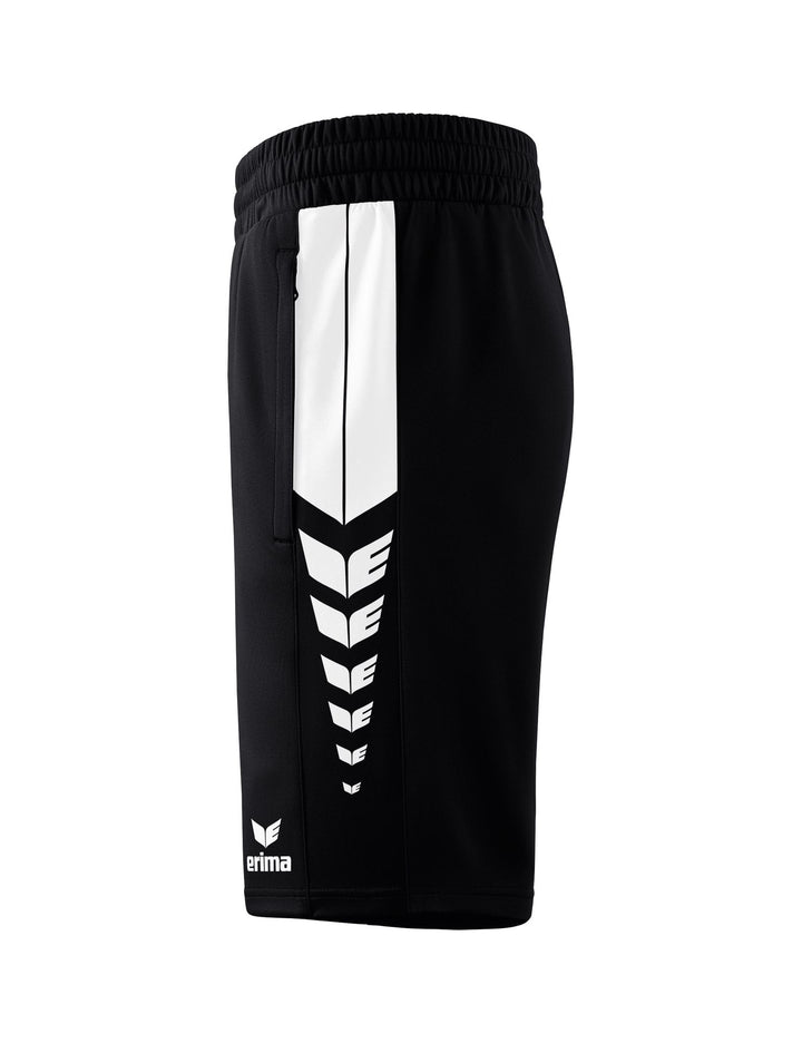 Erima Six Wings Shorts Without Inner Slip - black/white