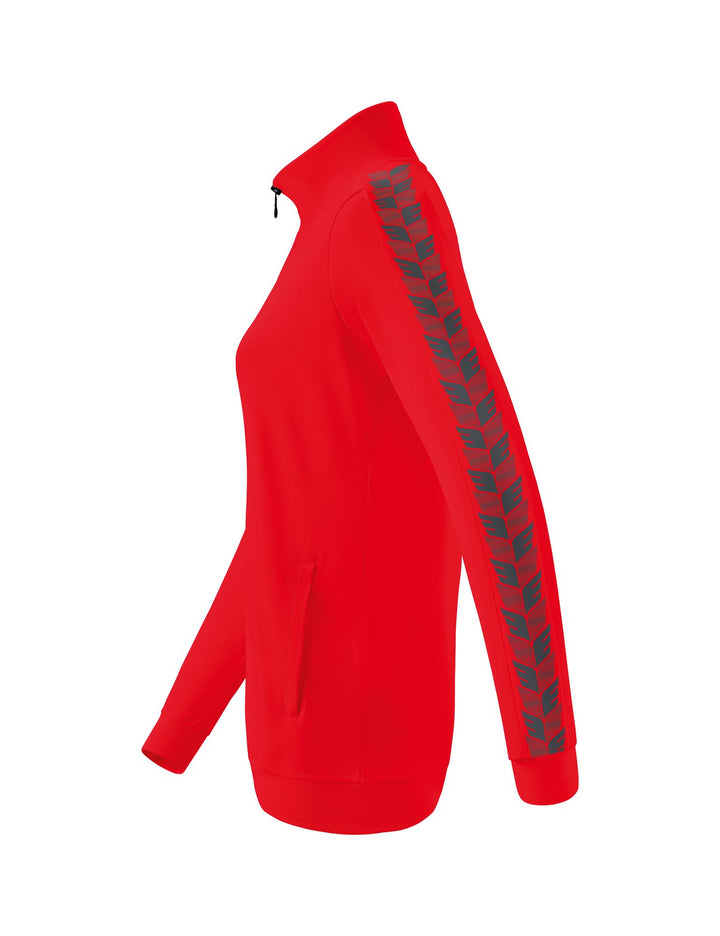 Erima Essential Team Training Jacket - red/slate grey