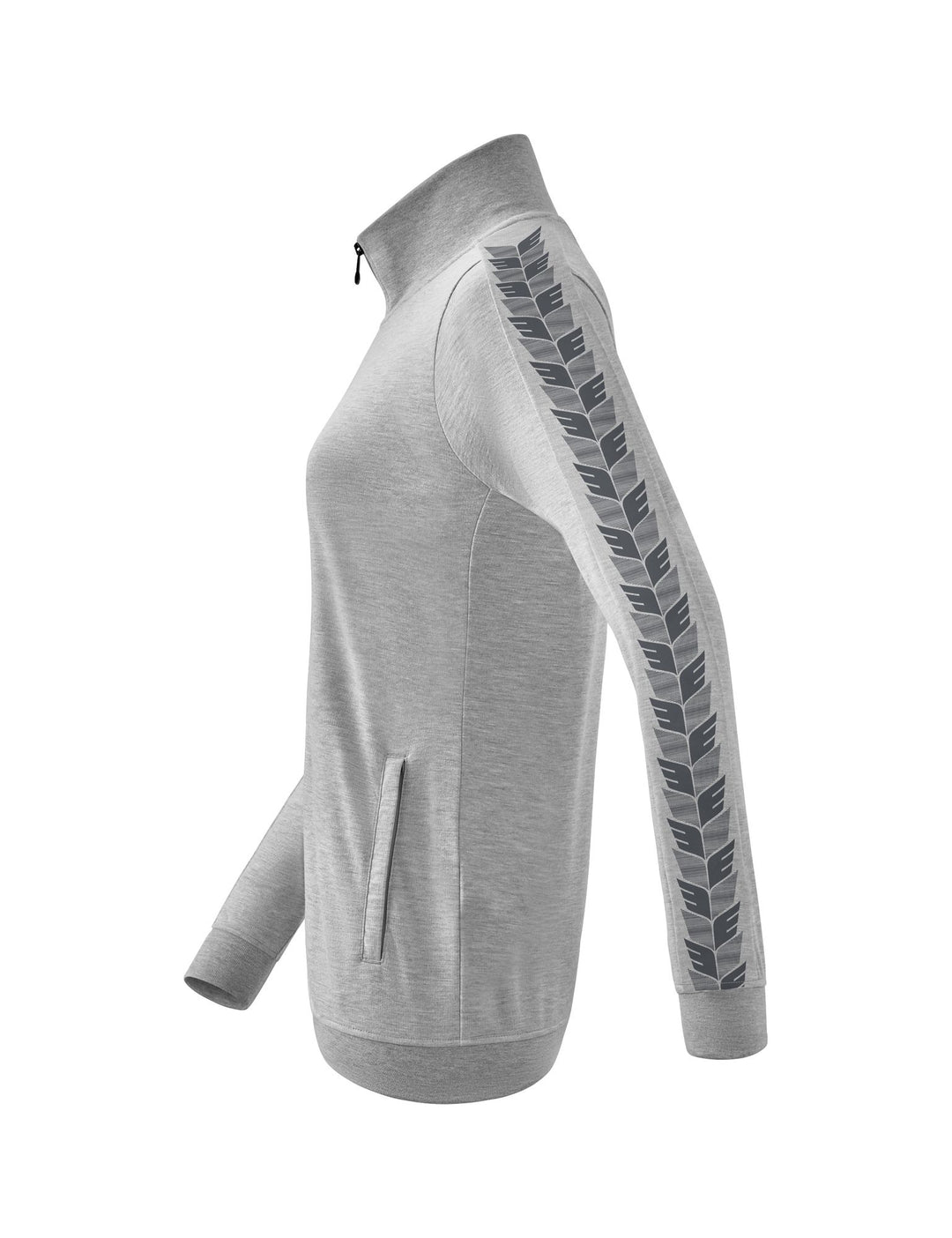Erima Essential Team Training Jacket - light greymelange/slate grey