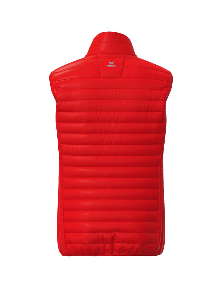 Erima puffer vest - red