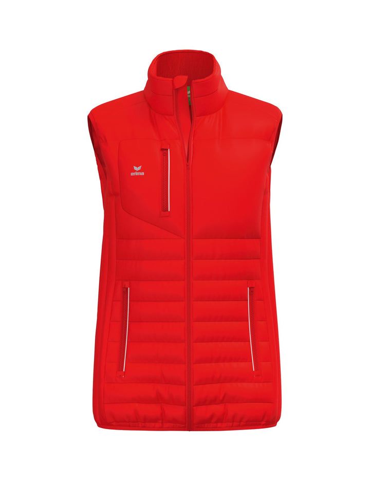 Erima puffer vest - red