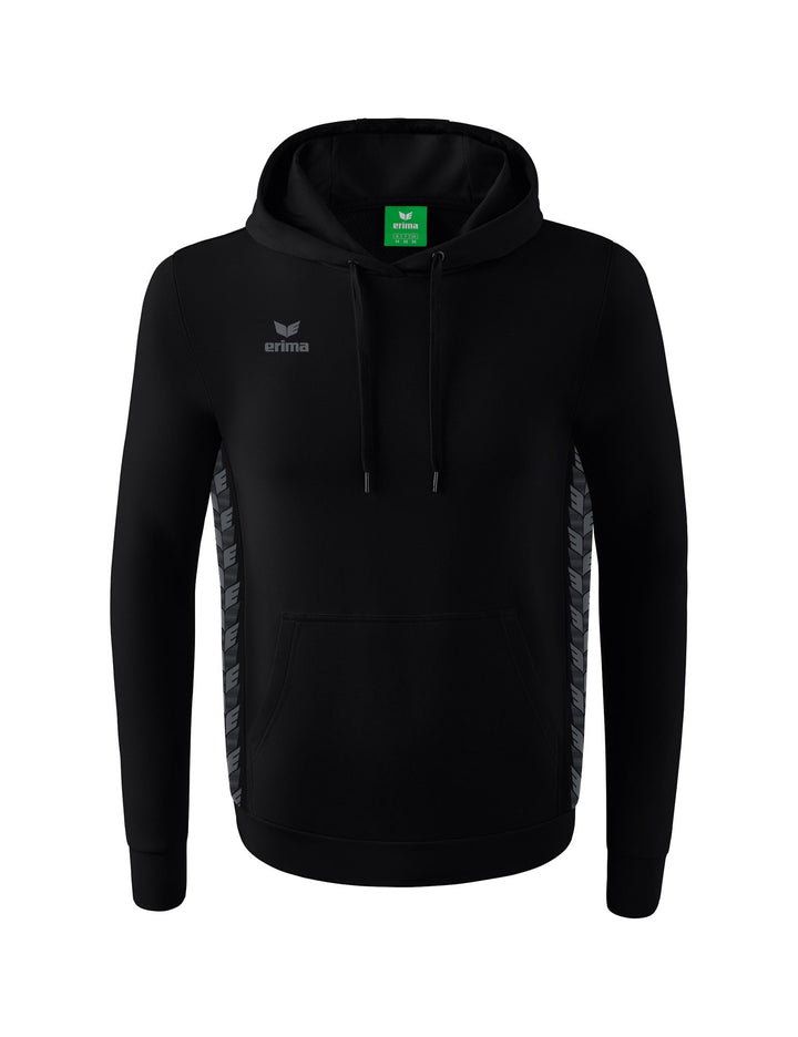 Erima Essential Team Hoody - black/slate grey