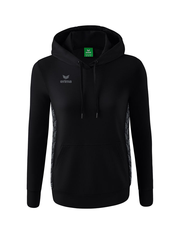 Erima Essential Team Hoody - black/slate grey