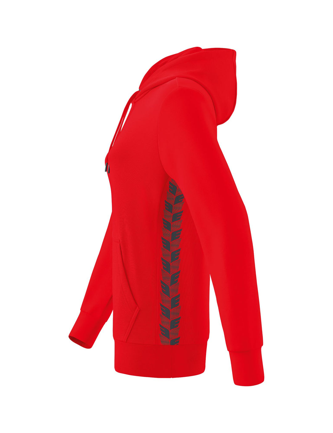 Erima Essential Team Hoody - red/slate grey