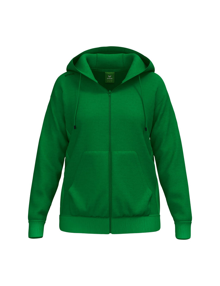 Erima TS hoody jacket - smaragd