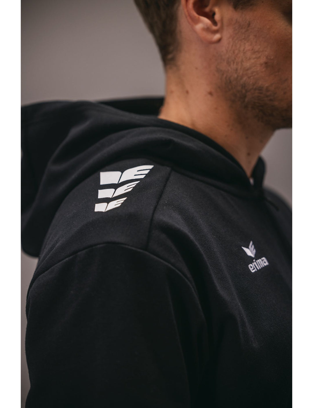 Erima CMPT 3 WINGS hoody jacket - black