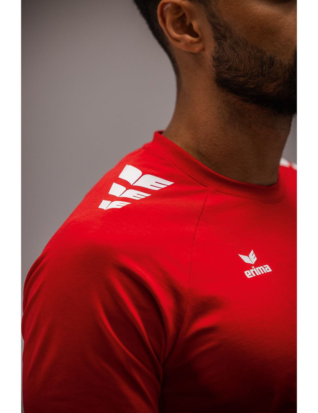 Erima Cmpt 3 Wings T-Shirt - red/white