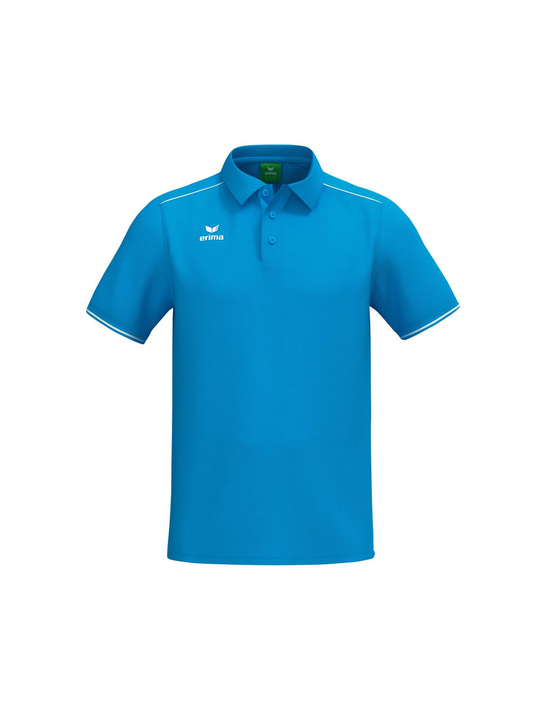 Erima Cmpt Poloshirt - curacao/white