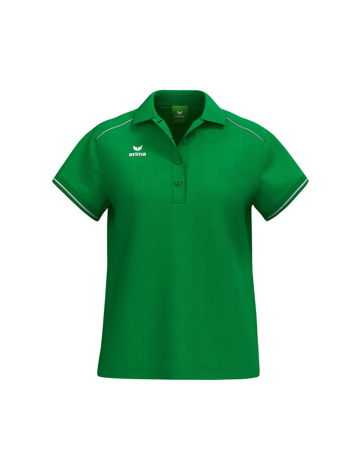 Erima Cmpt Poloshirt - smaragd/white