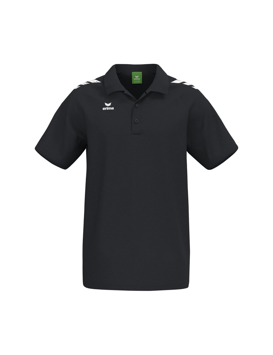 Erima Cmpt 3 Wings Poloshirt - black/white