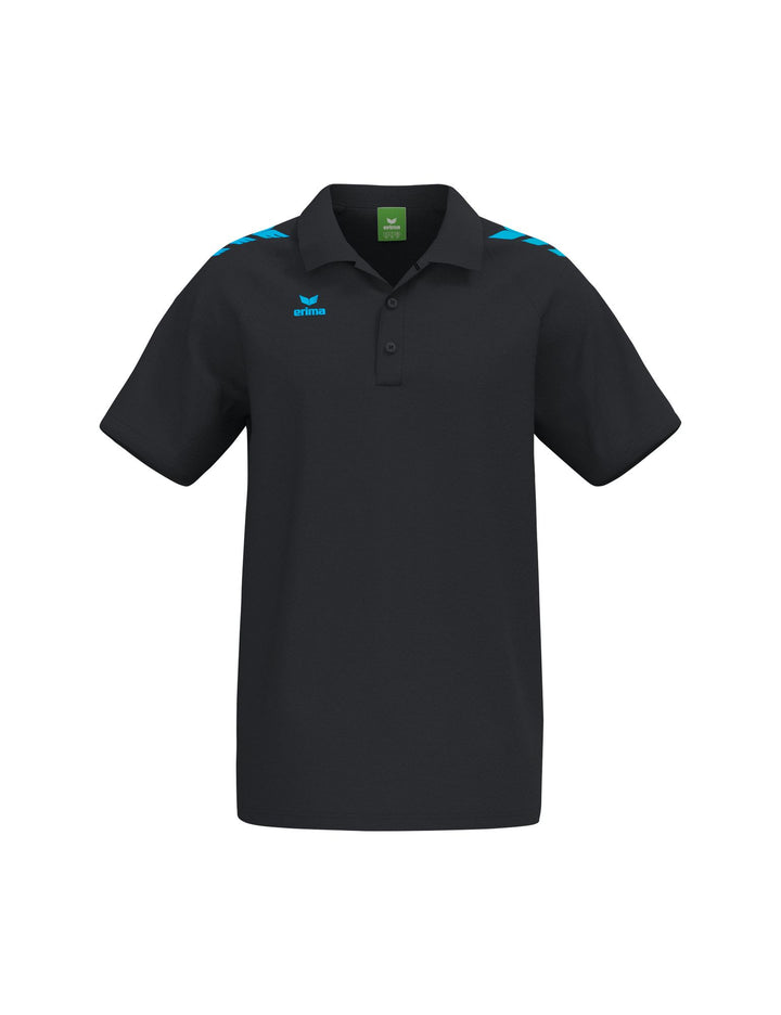 Erima Cmpt 3 Wings Poloshirt - black/curacao